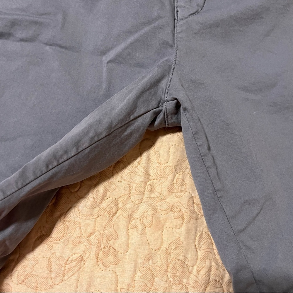 Mavi Men's Slate Gray Flat Front Shorts - Picture 4 of 8